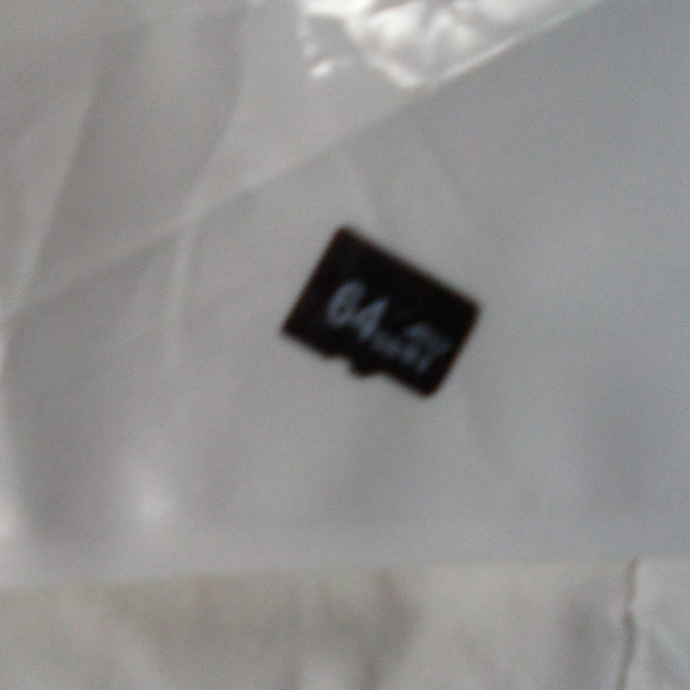 Black MicroSD Card 64gb